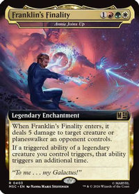 Franklin's Finality - Annie Joins Up (Extended Art) -  Foil (MSC-403) - Commander: Marvel Super Heroes