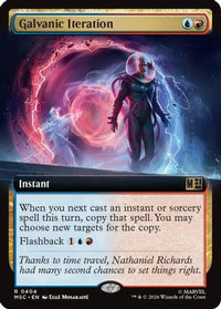 Galvanic Iteration (Extended Art) -  Foil (MSC-404) - Commander: Marvel Super Heroes