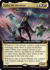 Loki, the Deceiver (Extended Art) -  (MSC-407) - Commander: Marvel Super Heroes