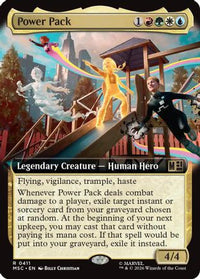Power Pack (Extended Art) -  (MSC-411) - Commander: Marvel Super Heroes