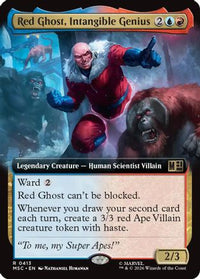 Red Ghost, Intangible Genius (Extended Art) -  (MSC-413) - Commander: Marvel Super Heroes