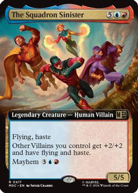 The Squadron Sinister (Extended Art) -  (MSC-417) - Commander: Marvel Super Heroes