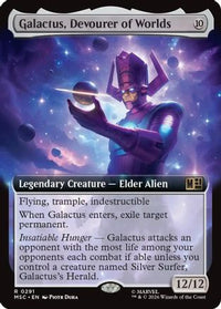 Galactus, Devourer of Worlds (Extended Art) -  (MSC-291) - Commander: Marvel Super Heroes