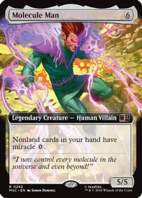 Molecule Man (Extended Art) -  Foil (MSC-292) - Commander: Marvel Super Heroes