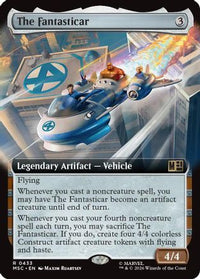 The Fantasticar (Extended Art) -  Foil (MSC-433) - Commander: Marvel Super Heroes