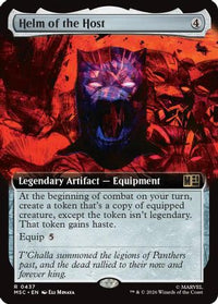 Helm of the Host (Extended Art) -  (MSC-437) - Commander: Marvel Super Heroes