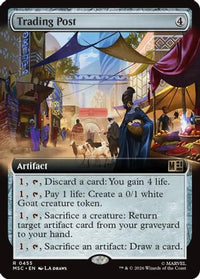 Trading Post (Extended Art) -  Foil (MSC-455) - Commander: Marvel Super Heroes