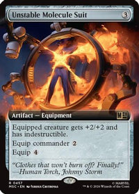Unstable Molecule Suit (Extended Art) -  (MSC-457) - Commander: Marvel Super Heroes