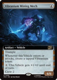 Vibranium Mining Mech (Extended Art) -  (MSC-458) - Commander: Marvel Super Heroes