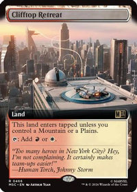 Clifftop Retreat (Extended Art) -  (MSC-466) - Commander: Marvel Super Heroes