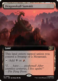 Dragonskull Summit (Extended Art) -  (MSC-468) - Commander: Marvel Super Heroes