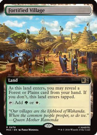 Fortified Village (Extended Art) -  (MSC-474) - Commander: Marvel Super Heroes