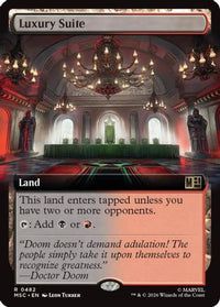 Luxury Suite (Extended Art) -  (MSC-482) - Commander: Marvel Super Heroes