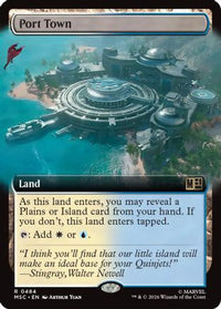 Port Town (Extended Art) -  (MSC-484) - Commander: Marvel Super Heroes