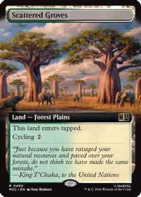 Scattered Groves (Extended Art) -  (MSC-490) - Commander: Marvel Super Heroes