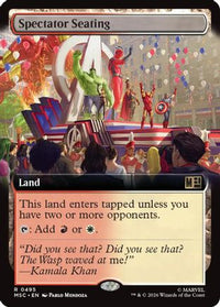 Spectator Seating (Extended Art) -  (MSC-495) - Commander: Marvel Super Heroes