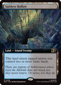 Sunken Hollow (Extended Art) -  (MSC-498) - Commander: Marvel Super Heroes