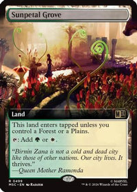 Sunpetal Grove (Extended Art) -  (MSC-499) - Commander: Marvel Super Heroes