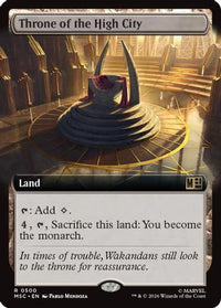 Throne of the High City (Extended Art) -  (MSC-500) - Commander: Marvel Super Heroes