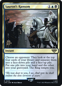 Sauron's Ransom [The Lord of the Rings: Tales of Middle-Earth Prerelease Promos]