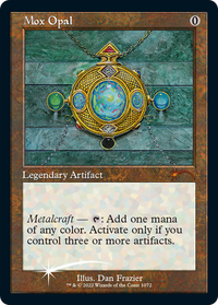 Mox Opal -  Foil (SLD-1072) - Secret Lair Drop Series