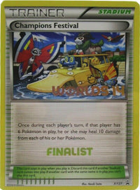 Champions Festival - XY27 (2014 Finalist)  - Holofoil XY Promos - Promo