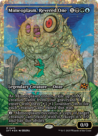 Mimeoplasm, Revered One - : (Showcase) Foil (DFT-415) - Aetherdrift