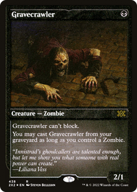 Gravecrawler -  Foil (2X2-438) - Double Masters 2022