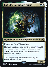 Katilda, Dawnhart Prime [Innistrad: Midnight Hunt Prerelease Promos]