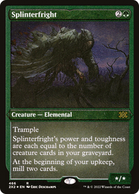 Splinterfright (Foil Etched) -  Foil (2X2-466) - Double Masters 2022
