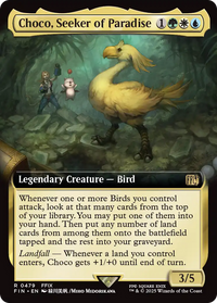 Choco, Seeker of Paradise - : (Extended Art) Foil (FIN-479) - FINAL FANTASY