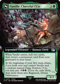 Vanille, Cheerful l'Cie (Extended Art) - : (Extended Art) Foil (FIN-475) - FINAL FANTASY
