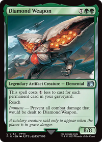 Diamond Weapon -  Foil (FIN-183) - FINAL FANTASY