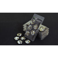Battle Ready Bases: Winter- Round 40mm (x5)