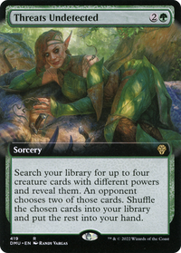 Threats Undetected (Extended Art) [Dominaria United]