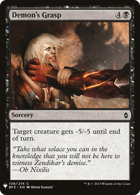 Demon's Grasp [Mystery Booster]