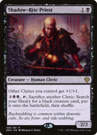 Shadow-Rite Priest (Promo Pack) [Dominaria United Promos]