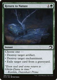 Return to Nature [Innistrad: Midnight Hunt]