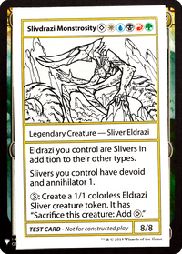Slivdrazi Monstrosity [Mystery Booster Playtest Cards]