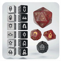 7-Die Set Hobbit: TCG Dice Set- Ember Hearth