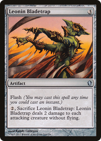 Leonin Bladetrap [Commander 2013]