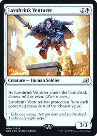 Lavabrink Venturer [Ikoria: Lair of Behemoths Prerelease Promos]