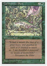 Carnivorous Plant [Fourth Edition]