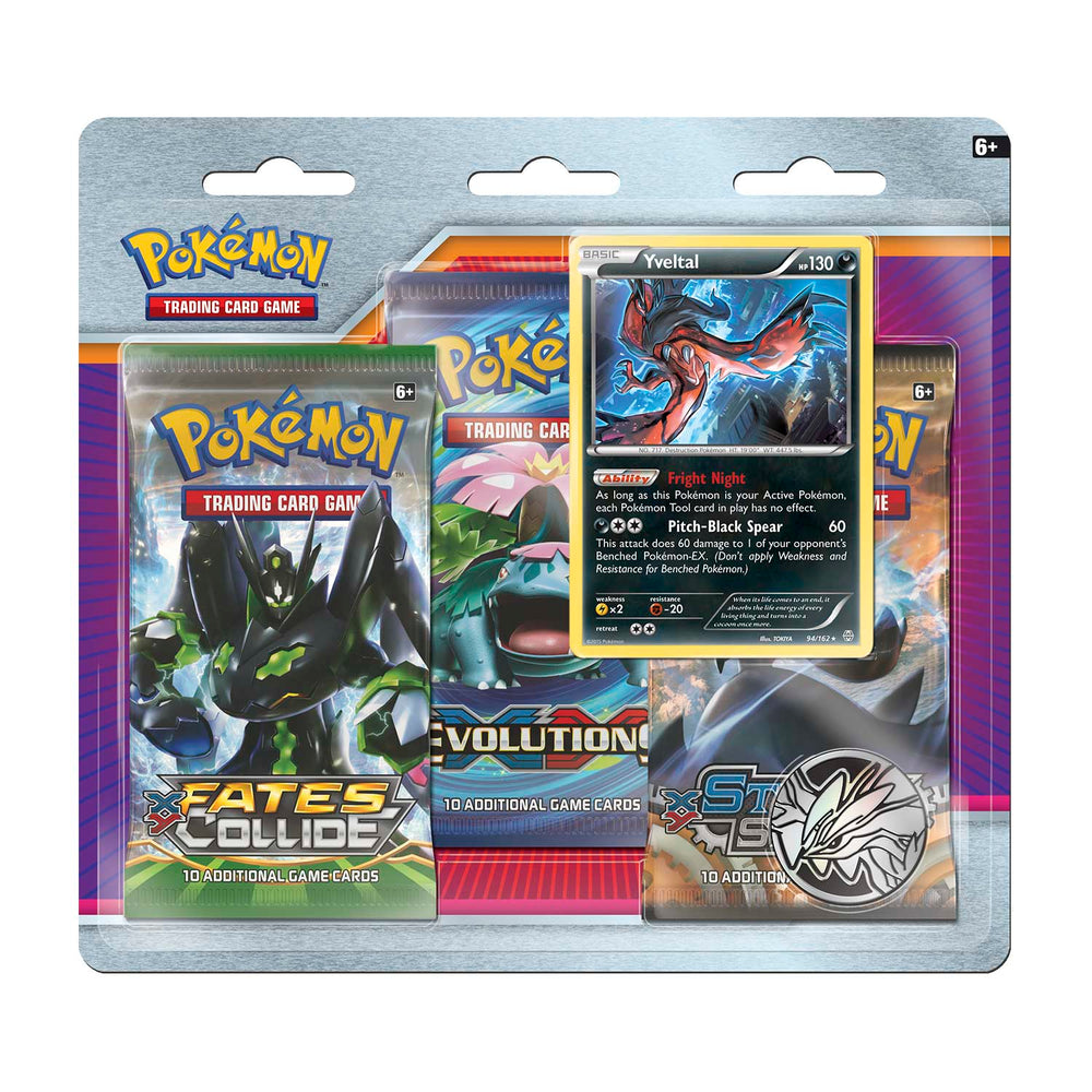 XY: BREAKthrough - 3-Pack Blister (Yveltal)