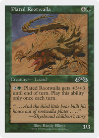 Plated Rootwalla [Battle Royale]