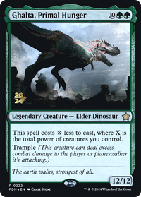 Ghalta, Primal Hunger [Foundations Prerelease Promos]