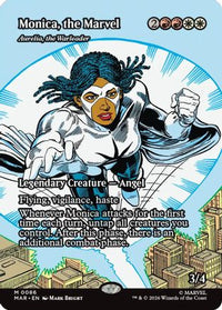 Monica, the Marvel - Aurelia, the Warleader (Borderless) -  (MAR-086) - Marvel Universe Eternal-Legal