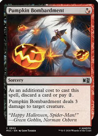 Pumpkin Bombardment -  Foil (MSC-822) - Commander: Marvel Super Heroes