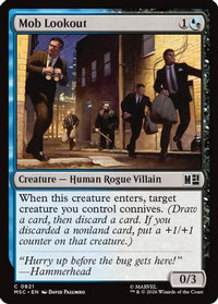 Mob Lookout -  Foil (MSC-821) - Commander: Marvel Super Heroes