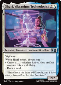 Shuri, Vibranium Technologist -  Foil (MSC-746) - Commander: Marvel Super Heroes